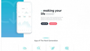 Alice - Mobile App Clean Joomla Template