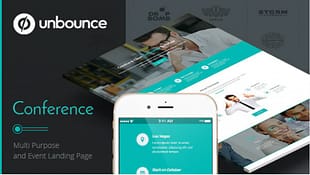 Conference - Unbounce Landing Page