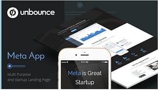Meta app - Unbounce Landing