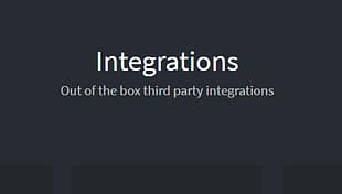 Users Insights - Integrations