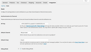 WooCommerce Slack