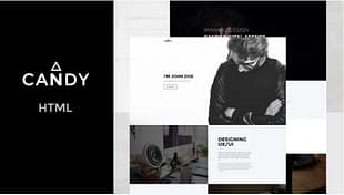 Candy - One & Multi Page HTML