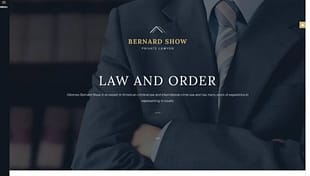 Lawyer Joomla Template