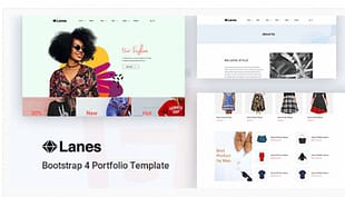 Lanes - Fashion Store HTML
