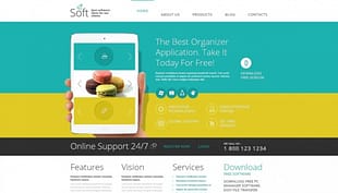 Software Joomla Template