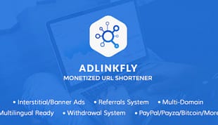 AdLinkFly - Monetized URL Shortener