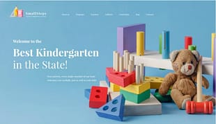 SmallSteps - Kindergarten Responsive WordPress