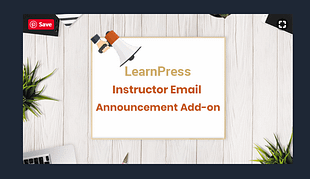 LearnPress - Announcements Add-on