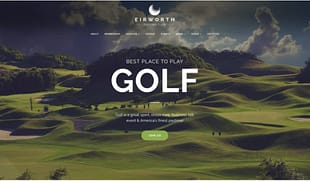 Eirworth - Golfing Club Responsive