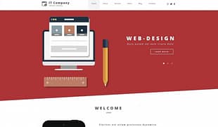 IT Company WordPress Theme