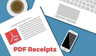 Give PDF Receipts