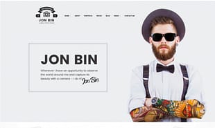 One Page Freelancer Photographer