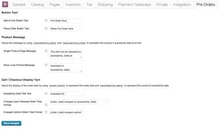 WooCommerce Pre Orders