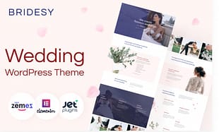Bridesy - Tender And Neat Wedding WordPress Theme