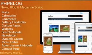 phpBlog - Content Management System