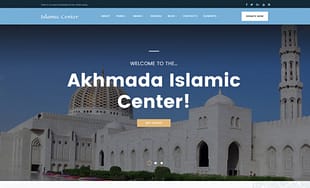 Akhmada - Islamic Center WordPress