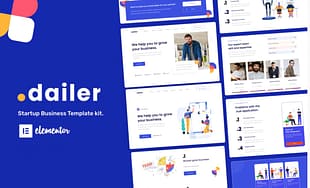 Dailer - Startup Elementor Template Kit