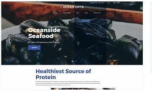 Ocean Gifts - Sea Food Shop Modern Shopify Theme