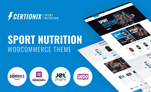 Certionix - Sport Nutrition WooCommerce
