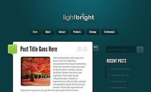 Elegant Themes LightBright WordPress Theme