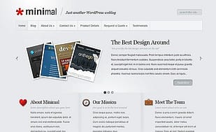 Elegant Themes Minimal WordPress Theme