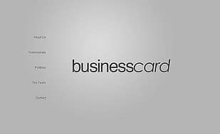 Elegant Themes BusinessCard WordPress Theme