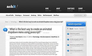Elegant Themes AskIt WordPress Theme