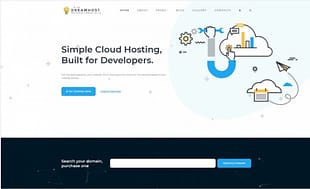 Dreamhost - Cloud Hosting Joomla Template