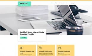 Interco Internet - Provider Joomla Template