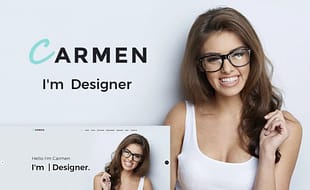 Carmen Design Portfolio WordPress