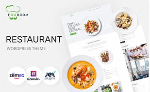 Foodcom - Restaurant Elementor WordPress