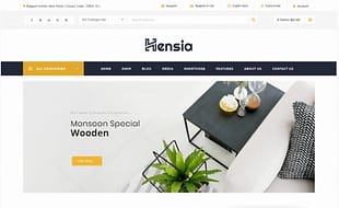 Hensia - Furniture Store WooCommerce
