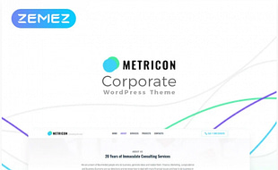 Metricon - Corporate Business Elementor