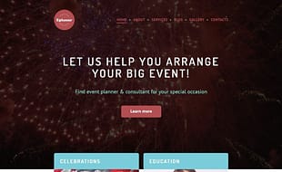 Eplannr WordPress Theme