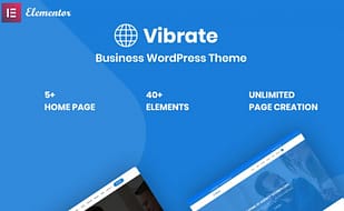 Vaibrate - Business Responsive WordPress
