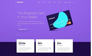 Bankerle - Banking Joomla Template