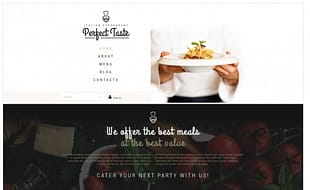 Cafe And Restaurant Joomla Template