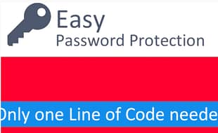 Easy Password Protection