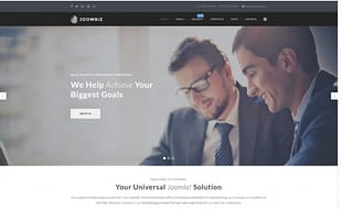 Joombiz - Elegant Business Company Joomla Template