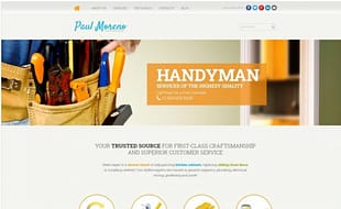 Proper Handyman Services Joomla Template