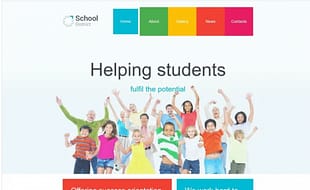 School District Joomla Template