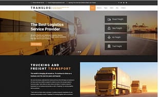 Translog - Logistics Joomla Template