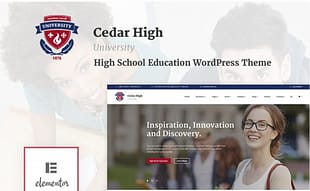 Cedar High - University WordPress