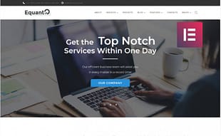 Equanto - Business Consulting Elementor