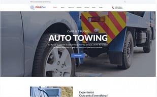 Pull Out WordPress Theme