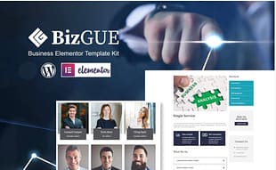 BizGUE - Business Elementor Template Kit