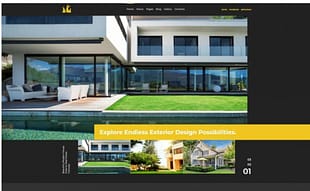 Sweet Home - Exterior Design Joomla Template