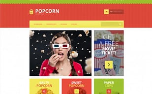 Tasty Popcorn Magento Theme