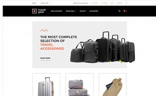 Travel Gear Magento Theme