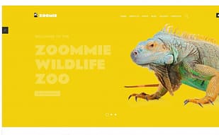 Zoomie - Wildlife Zoo Joomla Template